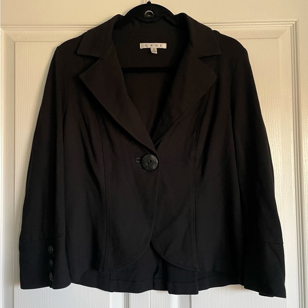 Women’s CAbi Long Sleeve Medium Blazer - Black